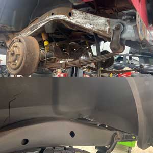 JEEP WRANGLER FRAME AND RUST REPAIR SERVICE