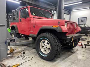 JEEP WRANGLER FRAME AND RUST REPAIR SERVICE