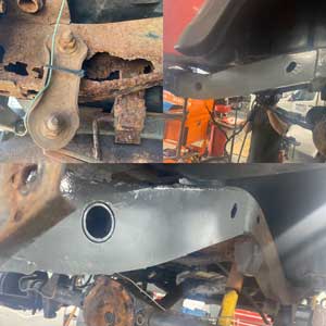 JEEP WRANGLER FRAME AND RUST REPAIR SERVICE